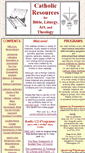 Mobile Screenshot of catholicbibleresources.net
